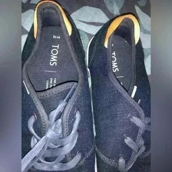 Toms shoes dark blue size M 10 - Picture 2 of 9